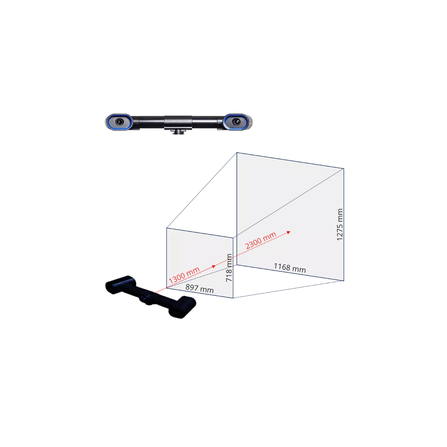 Mobius 1000-05 Systèmes d'analyse DIC & Cinématique 2D / 3D Flexi, Axiom et Mobius