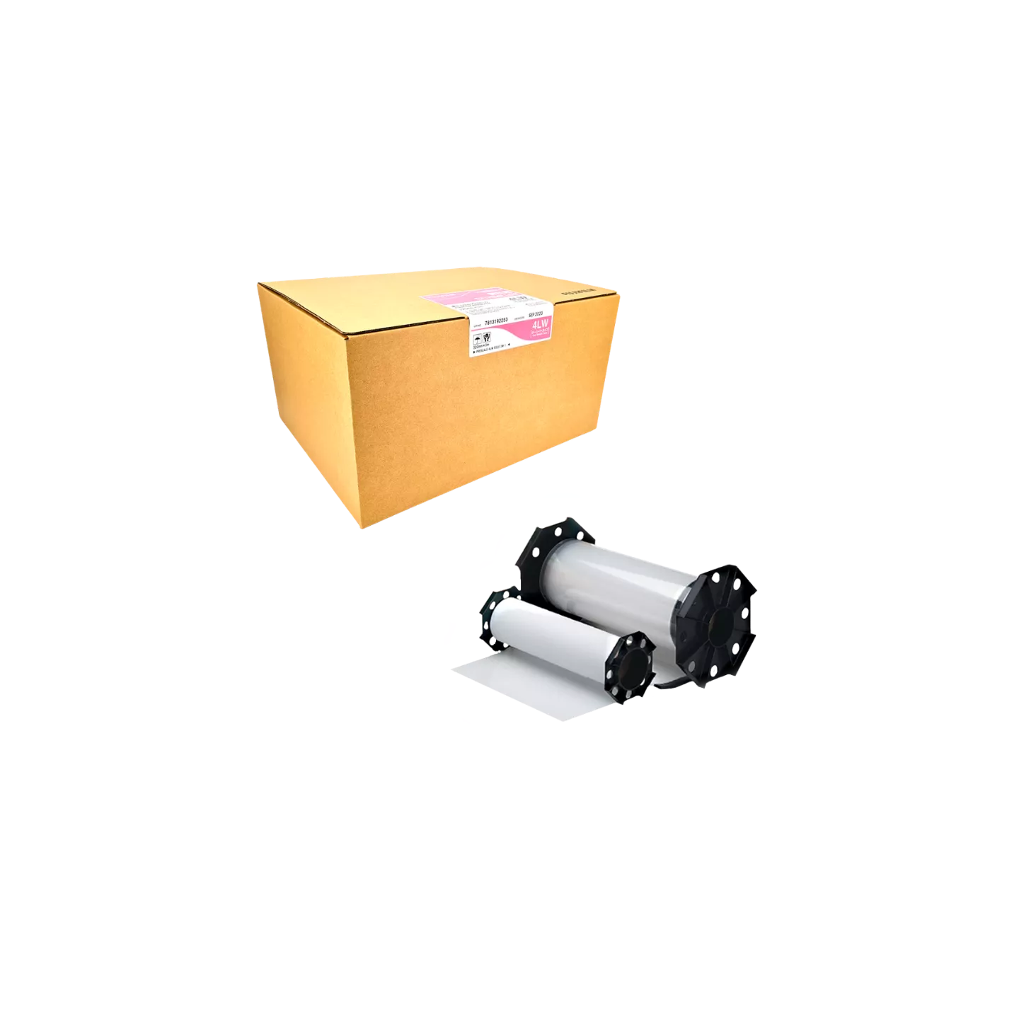 Film indicateur de pression Fujifilm Prescale 4LW pour la mesure de pressions extrêmement faibles, de 0,05 à 0,2 MPa