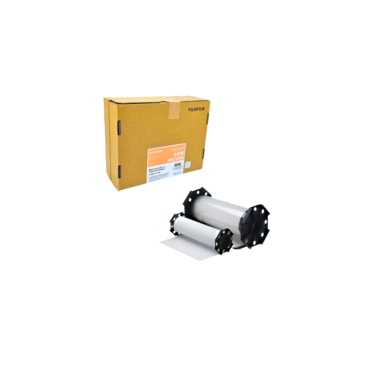 Film de pression Fujifilm Prescale MW, idéal pour les applications industrielles de 10 à 50 MPa