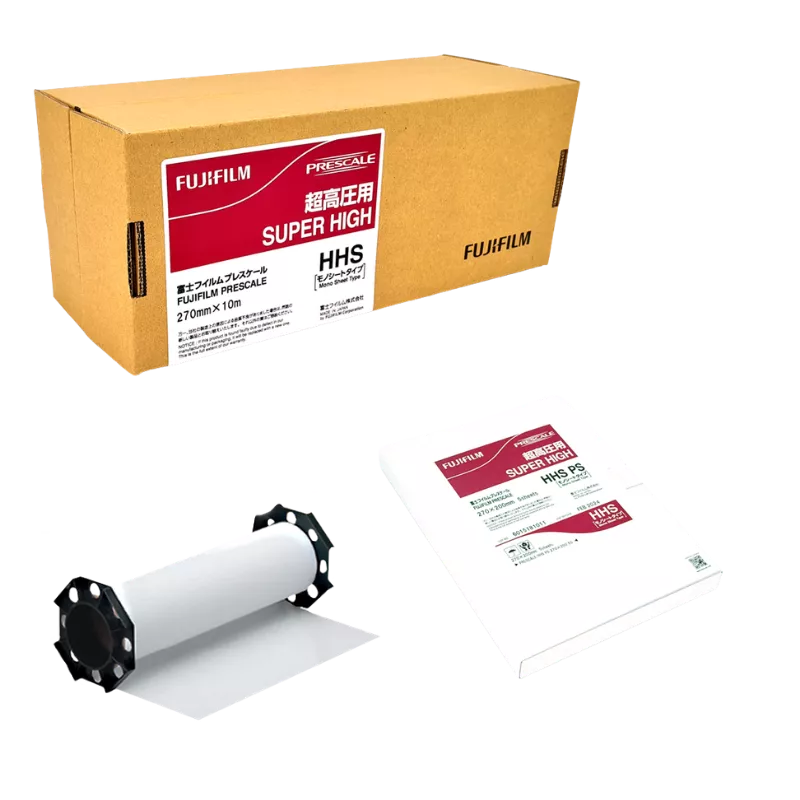 Film Fujifilm Prescale HHS pour les contraintes de pression extrêmes allant de 130 à 300 MPa