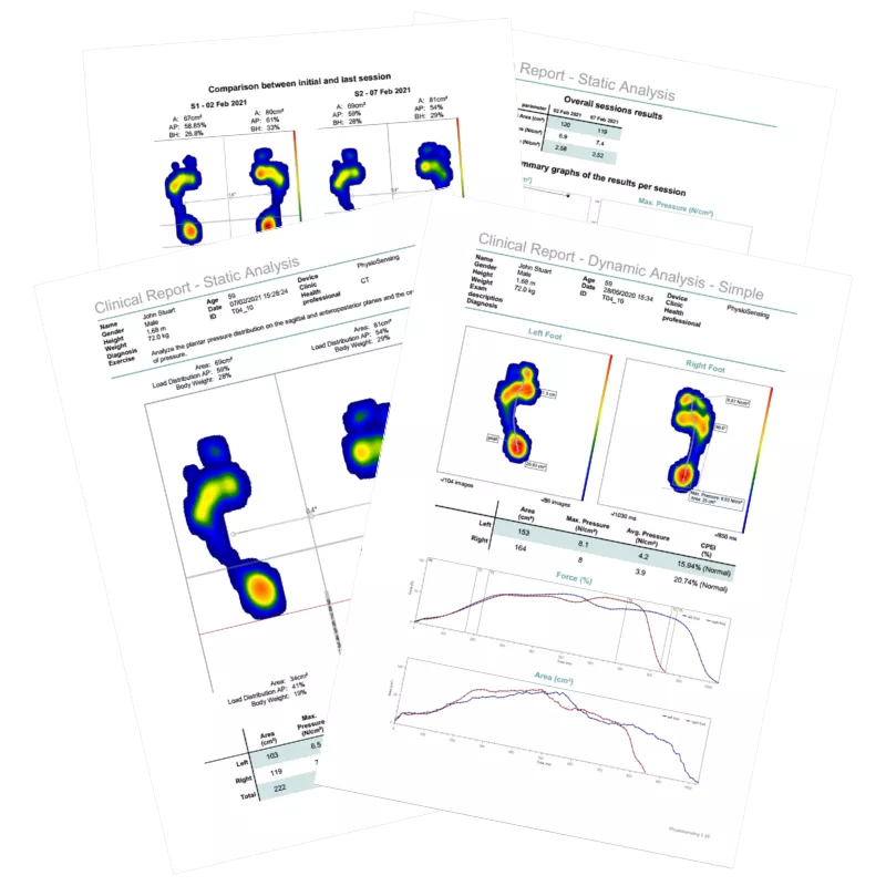 PhysioSensing Podo