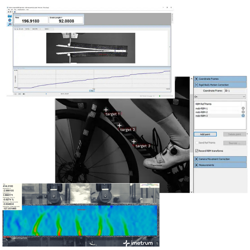logiciel Imetrum Video Gauge