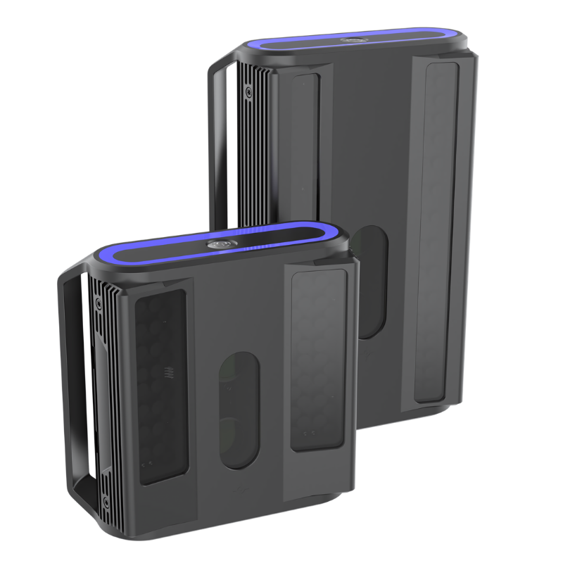 Gamme Imetrum UVX3D, extensomètres vidéo modèles UVX3D110 et UVX220 à installer sur machine d'essais universelle.